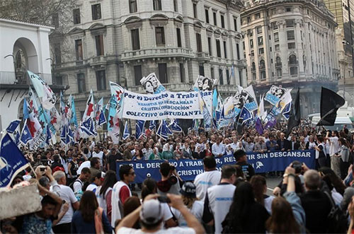 Argentina reactiva su “Marcha de la Resistencia” contra las políticas de Macri